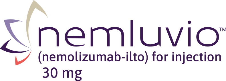 NEMLUVIO® (nemolizumab-ilto) logo.