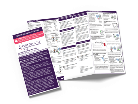 NEMLUVIO® (nemolizumab-ilto) Instructions for Use.